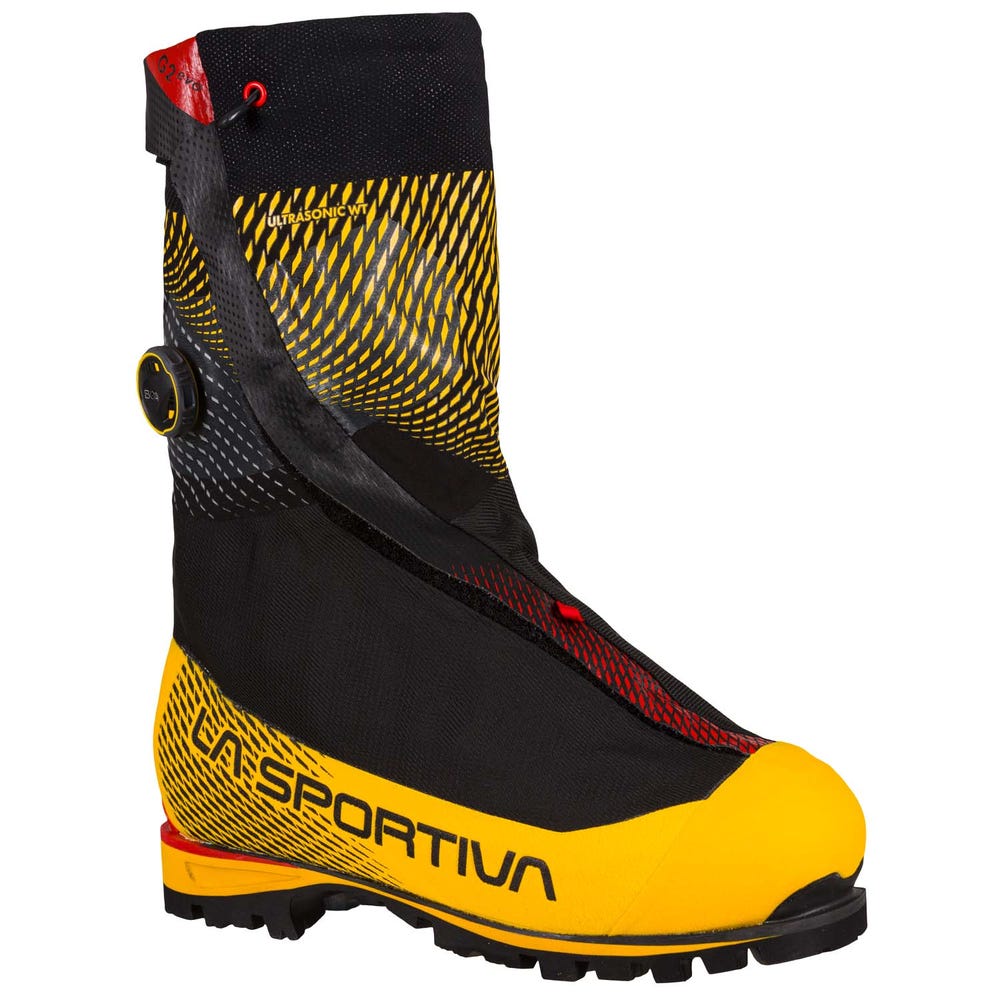 Botas Alpinismo La Sportiva G2 Evo Hombre Negras/Amarillo Chile-7021569